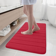 Buganda Memory Foam Bath Mat 44 X 24 Ultra Soft And Non-Slip Bathroom Rugs