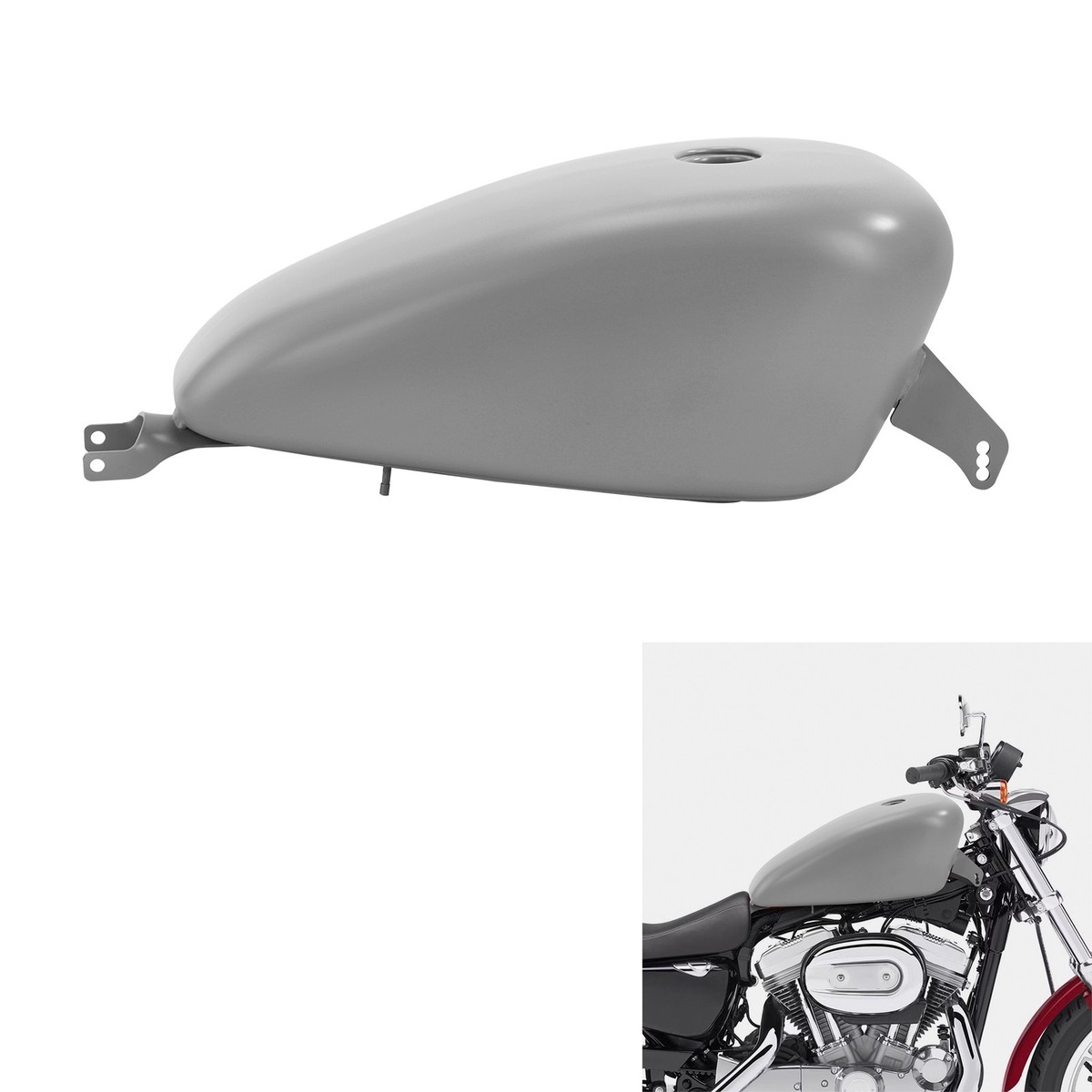 HARLEY-DAVIDSON 883R タンク 3.7 Gal. Gas Fuel Tank Fit For Harley Sportster XL 883 1200 Forty