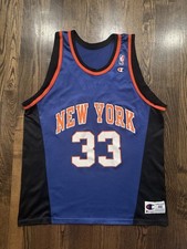 RARE Vintage PATRICK EWING 33 New York NY Knicks Champion Jersey Size 48 XL