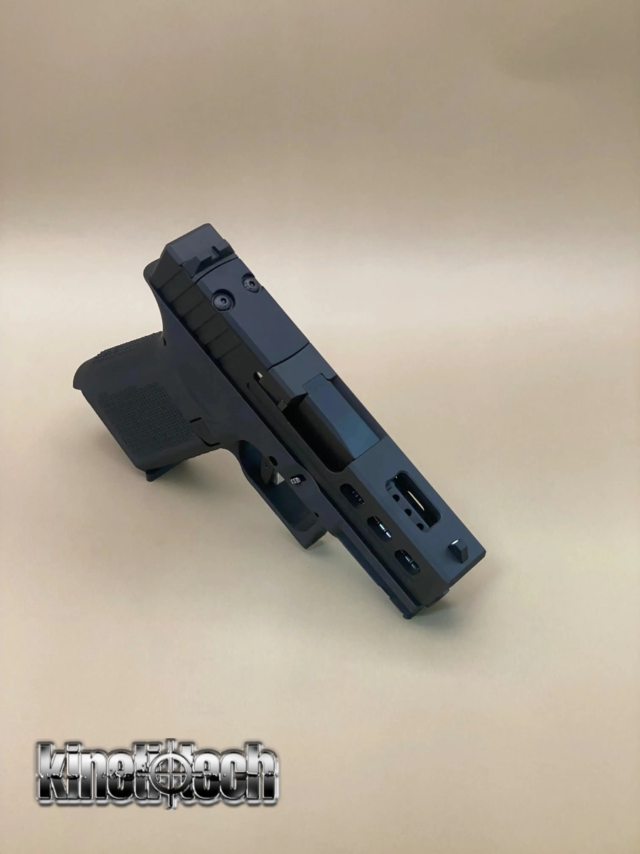 Glock 43/43X Black LWP Complete Slide RMSc - UPPER ONLY | eBay