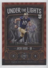 2020 Panini Legacy Under the Lights Ruby 3/50 Jacob Eason #UL-JE he0