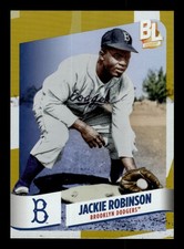 2024 Topps BIG LEAGUE BASEBALL JACKIE ROBINSON LEGENDARY GOLD FOIL DODGERS #305