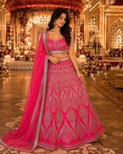 WEDDING PARTY WEAR PAKISTANI INDIAN STYLE BRIDAL LEHENGA CHOLI ETHNIC BOLLYWOOD