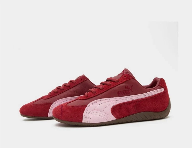 PUMA Speedcat En Rojo Intenso Y Cuero Rosa Todas Las Tallas Stock Limitado - Imagen 3 de 4