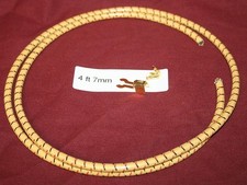 4 ft 7mm Yellow Spark Plug Wire Fork End Hit & Miss Engine Ignition Terminal