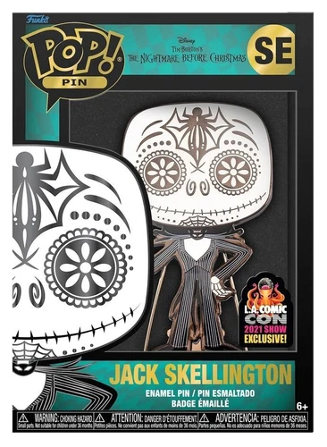 Disney Nightmare Before Christmas Jack Skellington (Glow) Exclusive Funko Pop! E