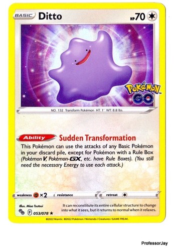 Pokémon GO Cards SWSH ULTRA RARE | VSTAR | VMAX | HOLO | PROMO | REVERSE PRE 151 - Picture 76 of 135