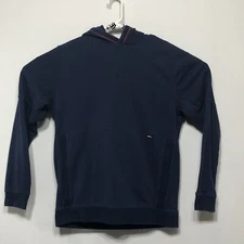 Nike FC Men’s Center Swoosh Hoodie Size Large Blue Pullover