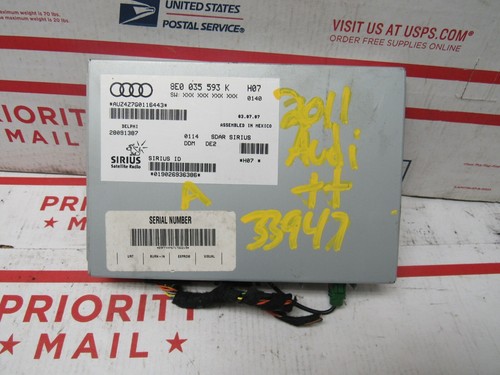 2011 2012 2013  AUDI TT  SIRIUS SATELLITE MODULE OEM - Bild 1 von 4