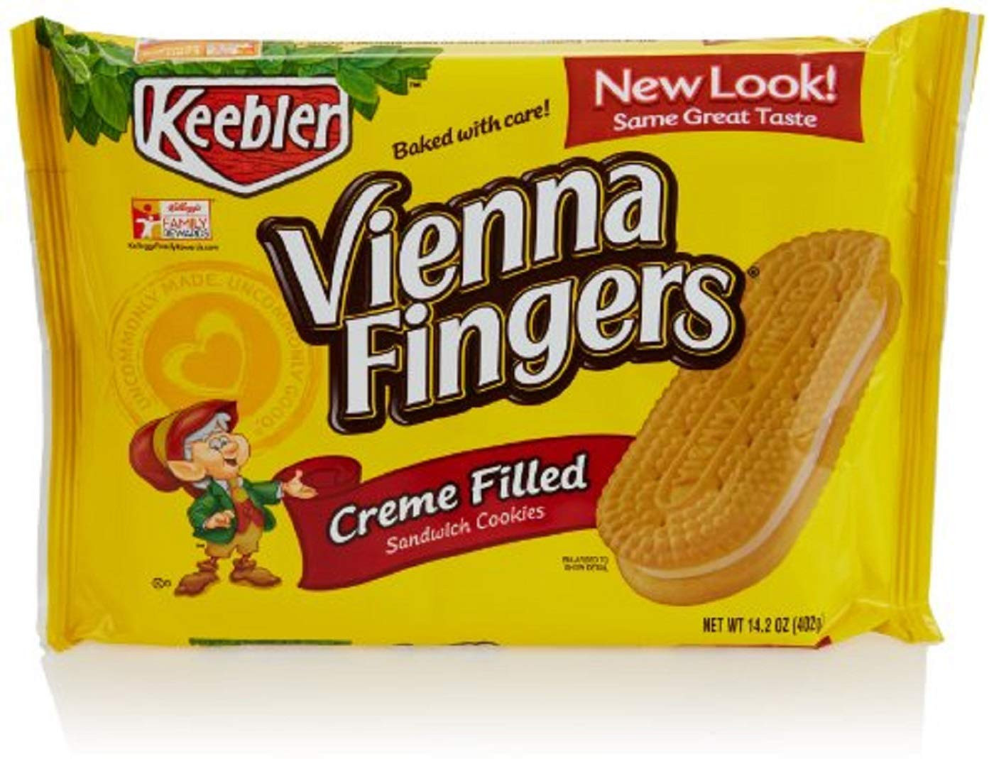 Keebler Vienna Fingers, упаковка по 14,2 унции (3 штуки в упаковке)