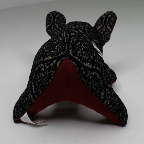 SO:ME Diseñador Bulldog Francés Negro Hecho a Mano Súper Lindo Raro 10"x7" - Imagen 5 de 9