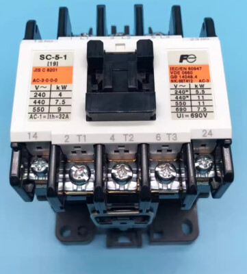 Fuji Electric AC Contactor SC-5-1 (1A1B) AC110V 220V 380V AC24V
