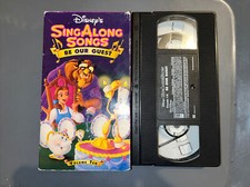 Disneys Sing Along Songs - Beauty and the Beast: Be Our Guest (VHS, 1992)