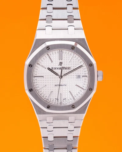 Audemars Piguet Royal Oak 41mm 15400st White Dial 2016