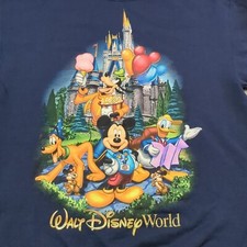 Disneyland Walt Disney World Resort by Hanes Sweatshirt Mickey  Friends Sz M
