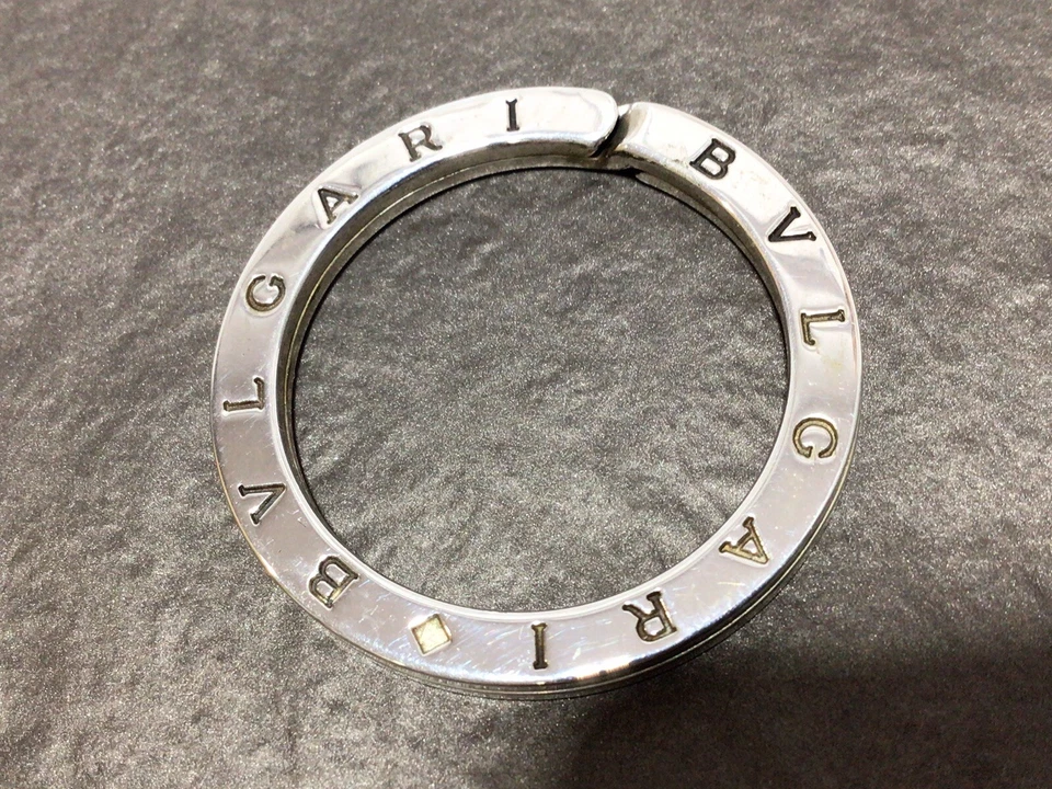 BVLGARI Plata de Ley 925 LLAVERO / LLAVERO / COLGANTE - CAJA BVLGARI Foto 4 de 4