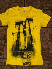 Wolves & Wolves T-shirt gunner records shirt small EUC rare