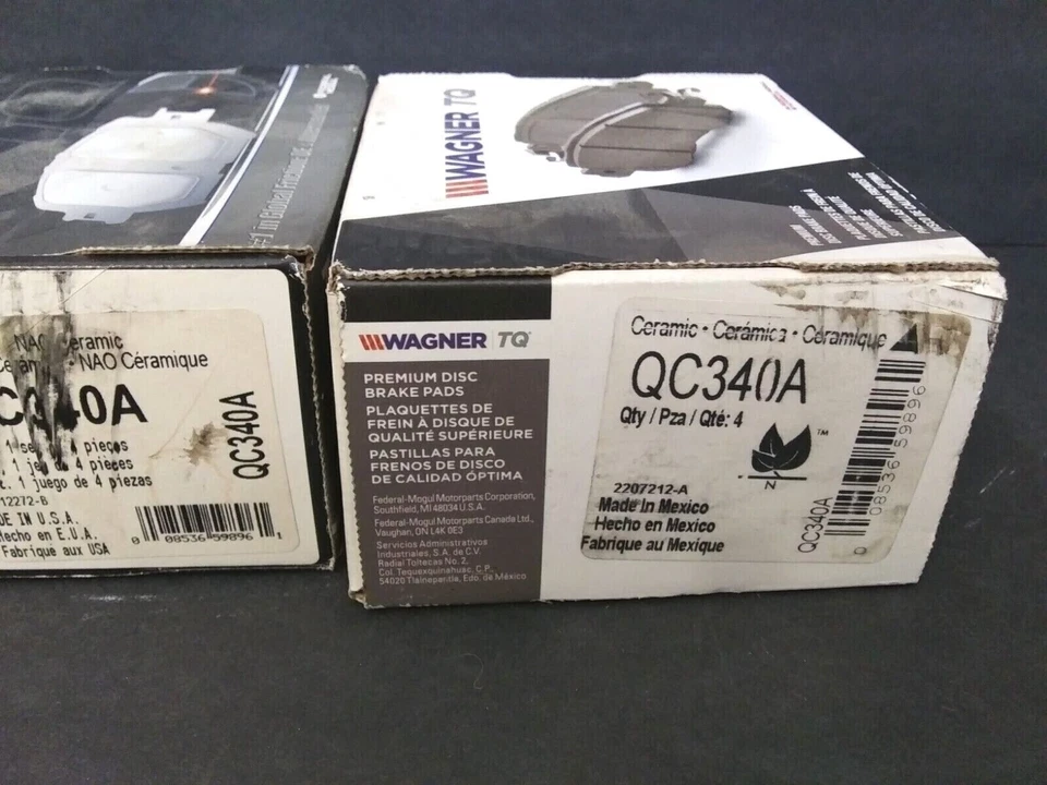 Wagner Brake QC340A Brake Pad For 98-04 Audi A4 Quattro S4 TT  1 BOX Set Each - Image 2 of 4
