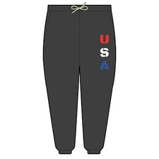 USA Unisex Garment-Dyed Fleece Sweatpants, Cozy Lounge Pants,