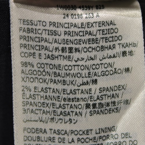 Incotex NWT Chinos / Casual Pants Size 54 (38 US) Slim In Solid Blue Cotton - Picture 7 of 17