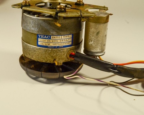 Teac 1230 Reel To Reel Capstan Motor Used/Parts READ - 第 4/4 張圖片
