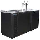 Beverage-Air 2 Single Tap Club Top Kegerator Beer Dispenser, (3)1/2 Keg Capacity
