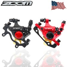 ZOOM Pull Lining Hydraulic Disc Brake Caliper MTB Bicycle Front Rear IS/PM 160mm