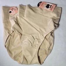 Shapermint Essentials Chai Mid-Waisted Shaper Panty #51009 Sizxe 3XL