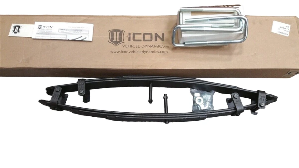 Pacote de expansão de elevação ICON 51200 mola de folha traseira 1,5" para Toyota Tundra 07-21 - Imagem 3 de 4