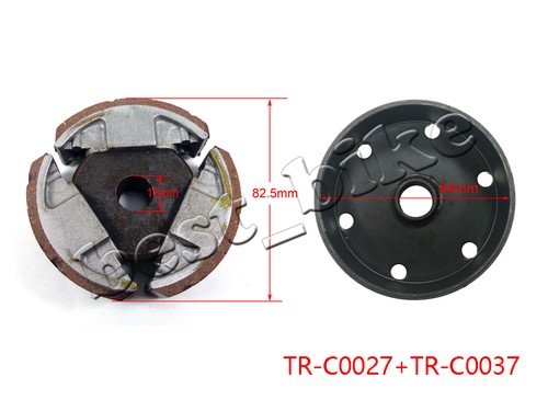 Complete KTM 50 Clutch Pad Basket Flywheel Set Junior Senior Mini SX PRO LC - Picture 3 of 3