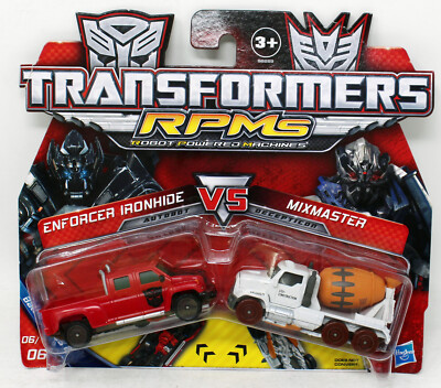 Transformers - RPM - 2-Pack - Enforcer Ironhide vs. Mixmaster - 1:64