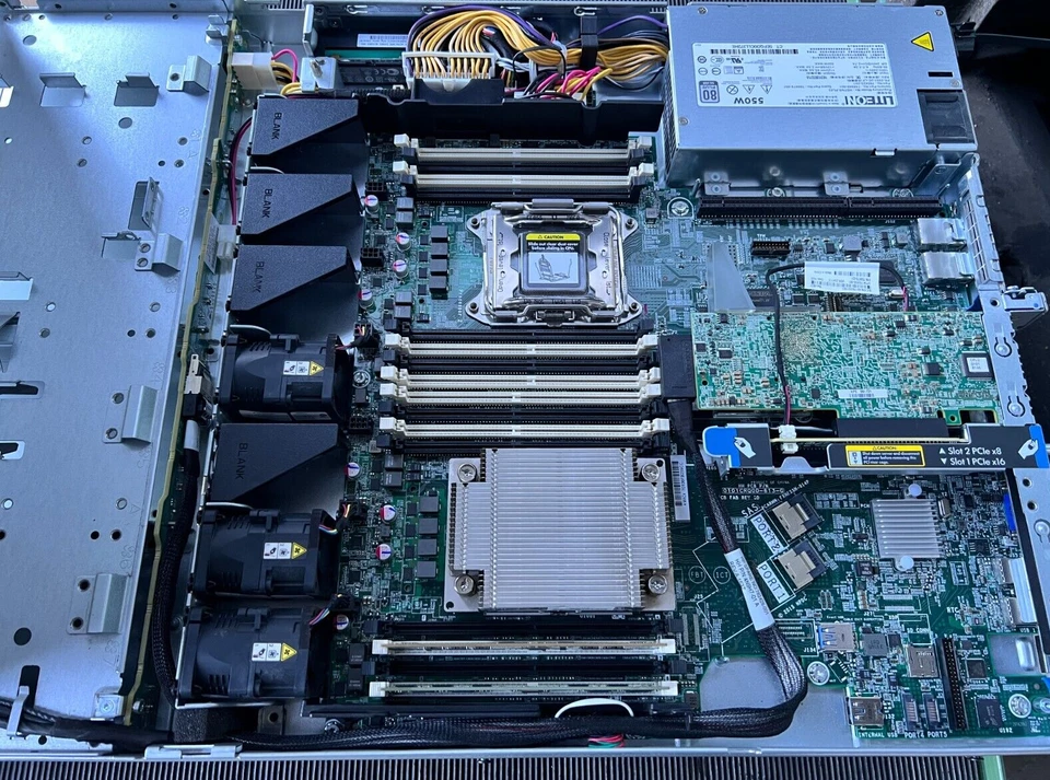 HP ProLiant DL160 Gen9 Server l 1x Xeon E5-2603 v4 @1.7GHz 16GB 1xCard 1xPSU - Image 3 of 4