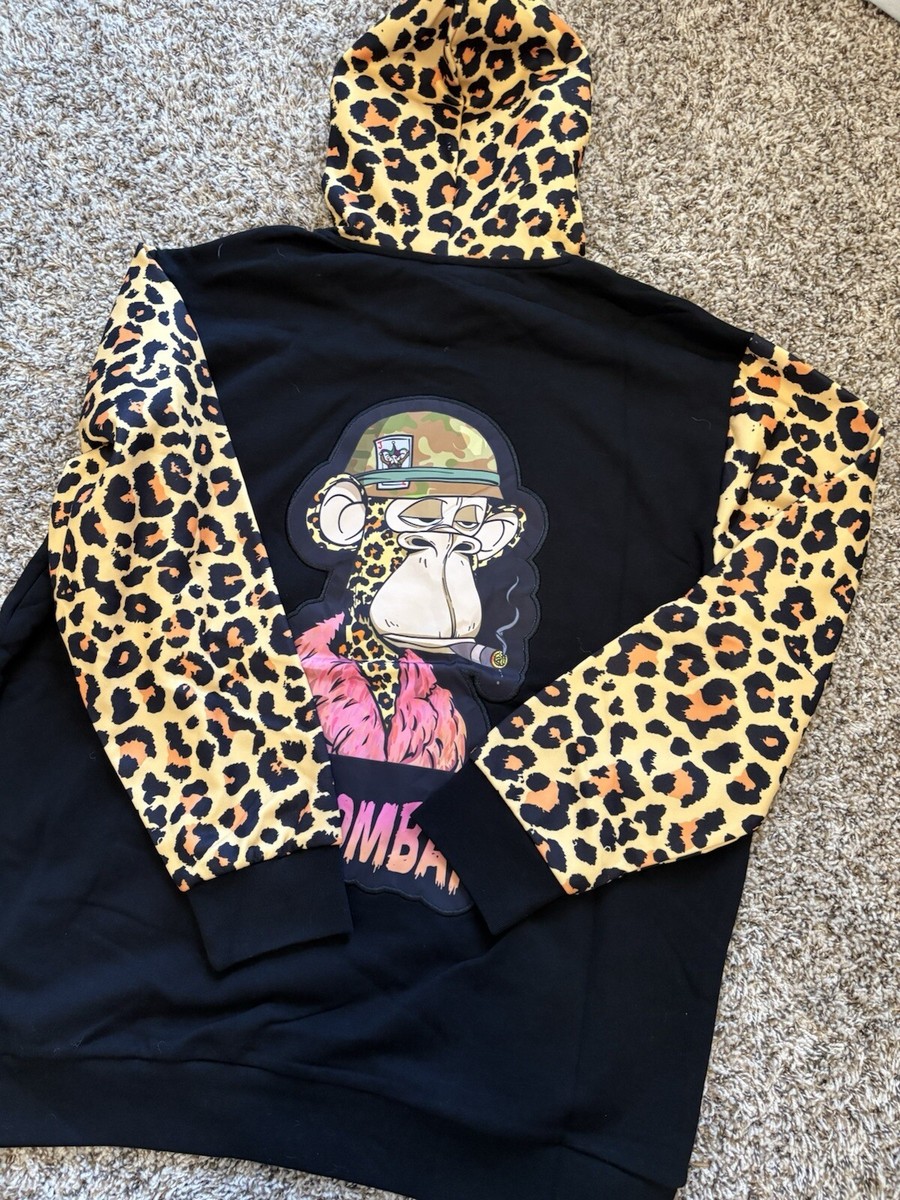 Bored Ape Death Row Records Dr. Bombay Black Fleece Hoodie