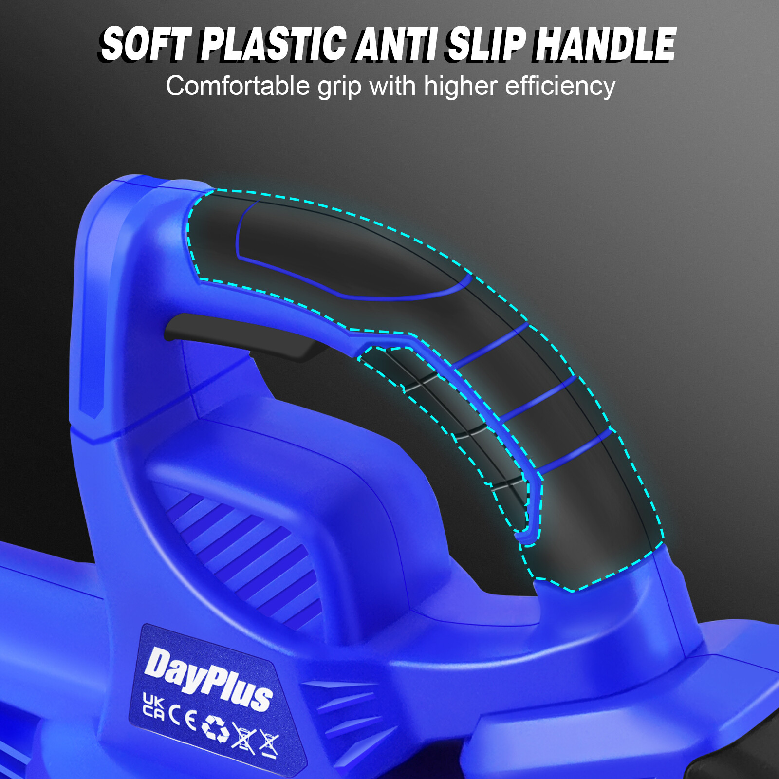 5000W Garden Gear Electric Cordless Leaf Blower Vacuum Shredder Mulcher