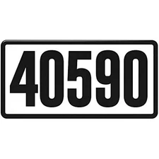 Westek SL-ALWR Address Light Led Wired LT, 5.125Hx 10"W x 1"D, Black