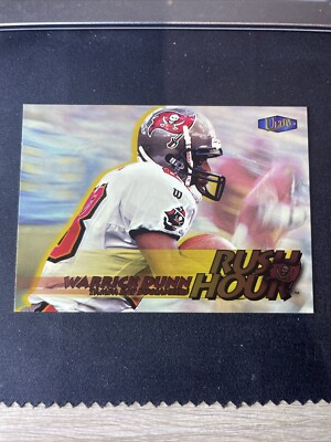 1998 Ultra Rush Hour #20RH Warrick Dunn  Tampa Bay Buccaneers T198
