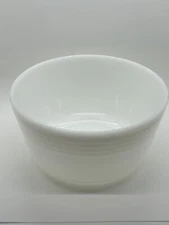 Vintage Pyrex Hamilton Beach Mixing Bowl White Milk Glass