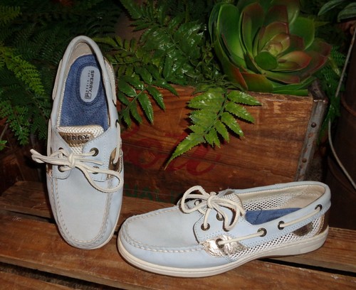 light blue sperrys