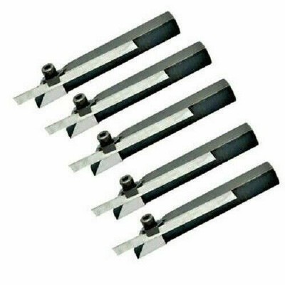5PCs Set of Mini Parting Tool Cut Off Holder 8mm Shank with HSS Blade for Lathe 5PCs Set of Mini Parting Tool Cut Off Holder 8mm Shank with HSS Blade for Lathe