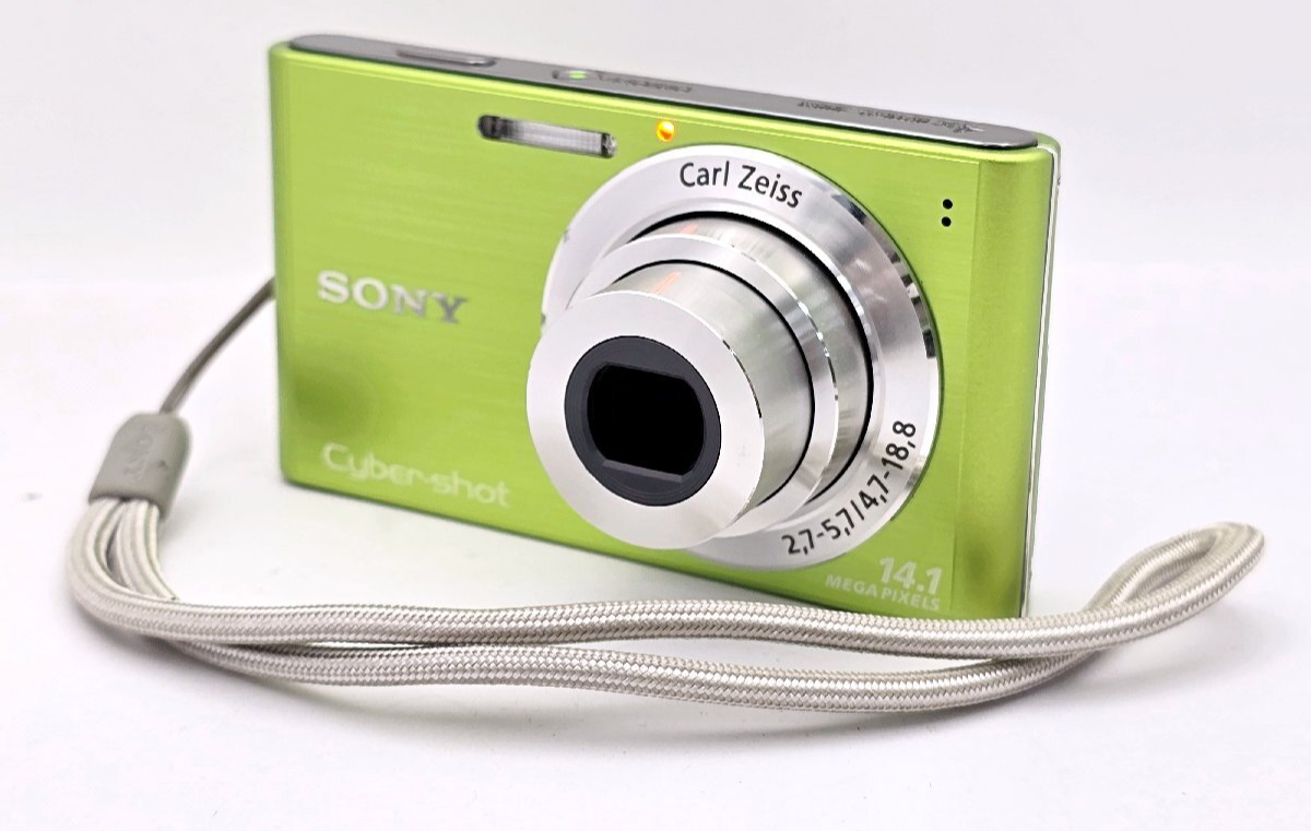 Excellent]SONY Cyber-shot DSC-W320 Green 14.1 MP Digital