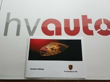 Original Scheckheft Garantie und Wartung Porsche 996 Carrera C2 C4 Boxster 986