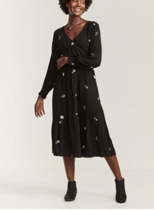 black sundress short