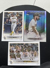 Fernando Tatis Jr. 2022 Topps Series 1 Stars of MLB #100 #125 Slam Diego Returns