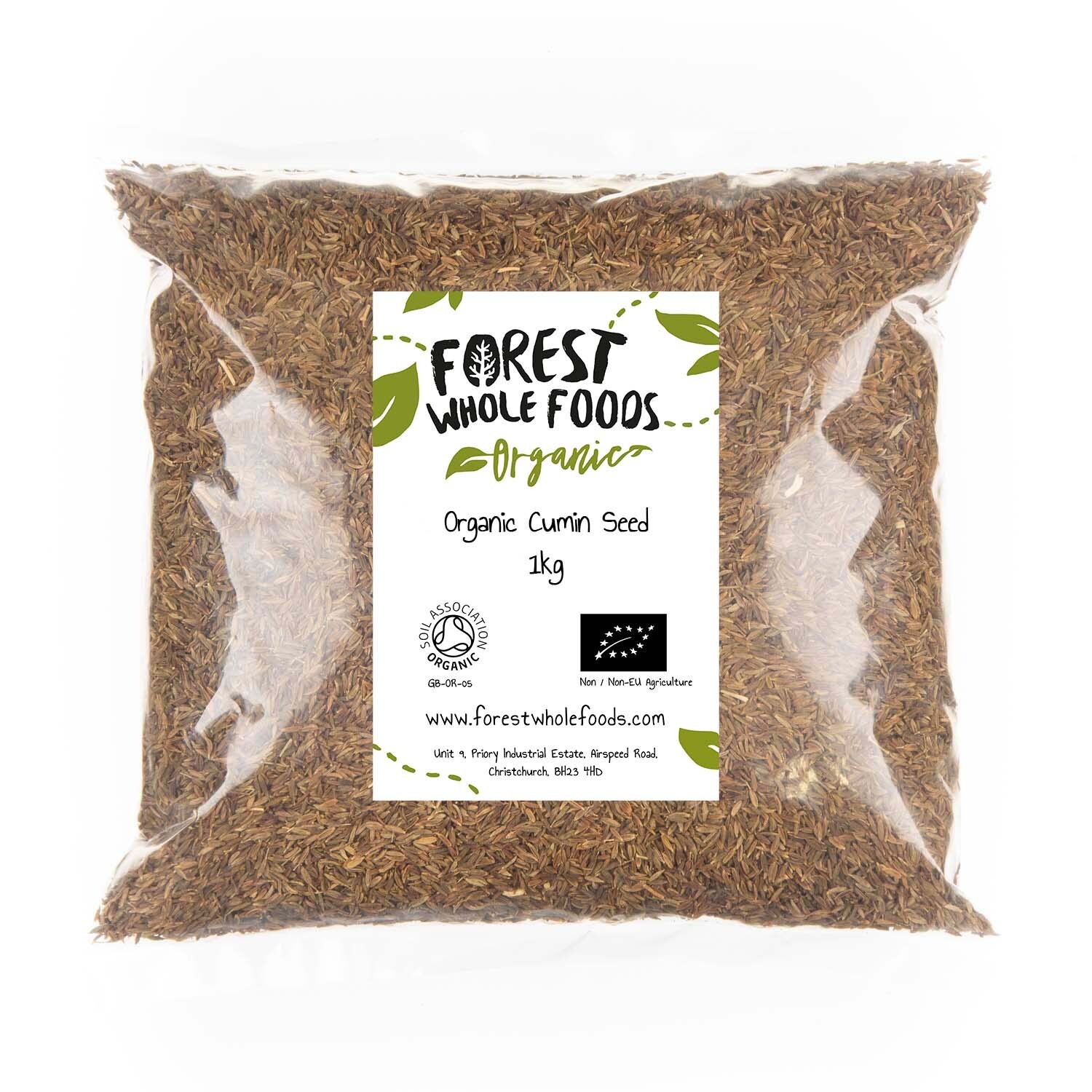 Organic Cumin Seed 1kg - Forest Whole Foods