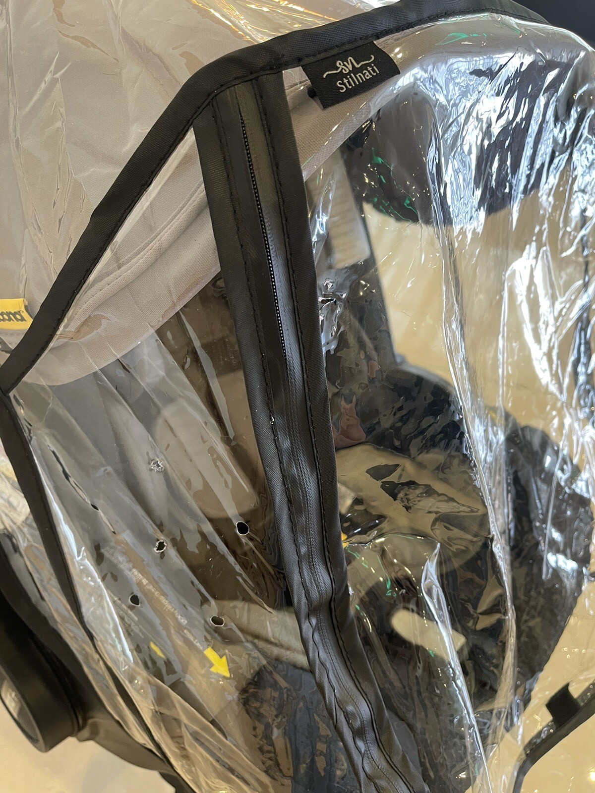 Stilnati Car Seat Rain Cover Universal Baby Stroller Accessory