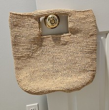 Mar Y Sol Handmade Raffia Large Tote Straw Beach Women's Handbag