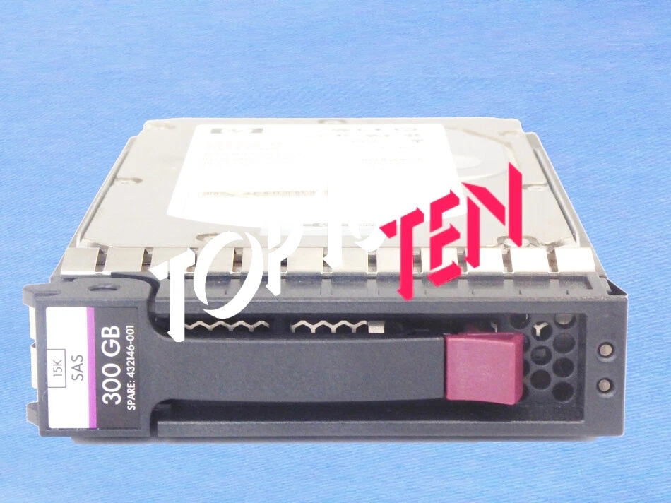 HP 432146-001 300GB 3,5" LFF 15K SP 3Gb SAS für ProLiant G1 G7 // 516810-001