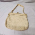 Lumured Beaded Ladies Handbag Purse 1950s Vintage