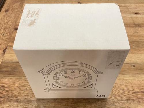 Franz Hermle Liberty Keywound Bell Strike Mantel Clock, Model 22857-N90130 NOB - Picture 2 of 11