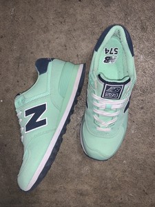 new balance 574 green navy